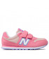 Półbuty dziecięce New Balance Sneakersy  - PV500SS1  Różowy
