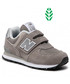 Półbuty dziecięce New Balance Sneakersy  - PV574EVG Szary