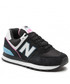 Sneakersy New Balance Sneakersy  - WL574CK2 Czarny
