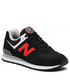Mokasyny męskie New Balance Sneakersy  - ML574HY2 Czarny