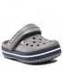 Klapki dziecięce Crocs Klapki  - Crocband Clog T 207005 Fumee/Blue Marine