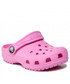 Klapki dziecięce Crocs Klapki  - Classic Clog T 206990 Taffy Pink