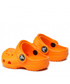 Klapki dziecięce Crocs Klapki  - Classic Clog T 206990  Zing Orange