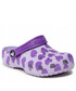 Klapki dziecięce Crocs Klapki  - Classic Easy Icon Clog 207599-530 Lavender