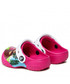Klapki dziecięce Crocs Klapki  - -Masha Bear Patch Clog Kids 207079 Candy Pink