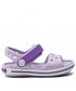 Sandały dziecięce Crocs Sandały  - Crocband Sandal Kids 12856 Lavender/Neon Purple