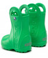 Kalosze dziecięce Crocs Kalosze  - Handle It Rain Boot Kids 12803 Grass Green