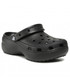 Klapki Crocs Klapki  - Classic Platform Clog  206750 Black