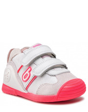 Półbuty dziecięce Sneakersy  - 222126-C Blanco Y Fucsia - eobuwie.pl Biomecanics
