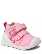 Półbuty dziecięce Sneakersy  - 222177-B Pink - eobuwie.pl Biomecanics