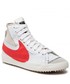Półbuty męskie Nike Buty  - Blazer Mid 77 Jumbo DD3111 102 White/Habanero Red/Rattan