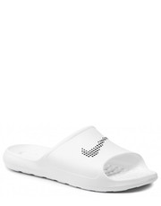 Klapki męskie Klapki  - Victori One Shower Slide CZ5478 100 White/Black/White - eobuwie.pl Nike