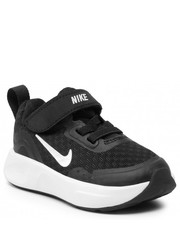 Półbuty dziecięce Buty  - Wearallday (TD) CJ3818 002 Black/White - eobuwie.pl Nike