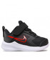 Półbuty dziecięce Nike Buty  - Downshifter 11 (TDV) CZ3967 005 Black/University Red