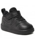 Półbuty dziecięce Nike Buty  - Court Borough Low 2 (Tdv) BQ5453 001 Black/Black/Black