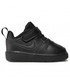 Półbuty dziecięce Nike Buty  - Court Borough Low 2 (Tdv) BQ5453 001 Black/Black/Black
