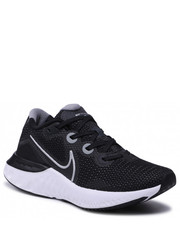 Sneakersy Buty  - Renew Run CK6360 008 Black/Metallic Silver/White - eobuwie.pl Nike