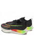 Buty sportowe Nike Buty  - Zoom Fly 4 DQ4993 010 Black/Volt/Green Strike