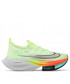 Buty sportowe Nike Buty  - Air Zoom Alphafly Next CI9925 700 Barely Volt/Black/Hyper Orange