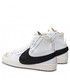 Półbuty Nike Buty  - Blazer Mis 77 Jumbo DD3111 100 White/Black/White/Sail