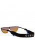 Okulary Guess Okulary przeciwsłoneczne  - GU7677 0002X Matte Black/Blue Mirror
