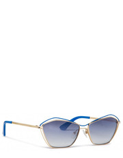 Okulary Okulary przeciwsłoneczne  - GU7639 5932W Gold/Gradient Blue - eobuwie.pl Guess