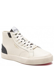 Sneakersy Sneakersy  - Kenton Vintage Boot PLS31408 White 800 - eobuwie.pl Pepe Jeans