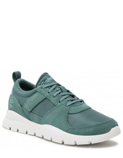 Półbuty dziecięce Sneakersy  - Boroughs Project L/F Ox TB0A5MQVCL6 Teal Suede - eobuwie.pl Timberland