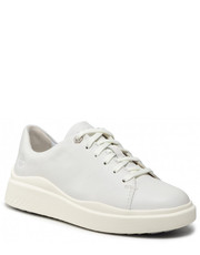 Sneakersy Sneakersy  - Nite Flex Leather Ox TB0A2QRFL77 White Full Grain - eobuwie.pl Timberland