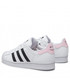 Półbuty dziecięce Adidas Buty  - Superstar J GY9320 Ftwwht/Cblack/Clpink