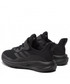 Półbuty dziecięce Adidas Buty  - FortaRun El K GZ1825 Black/Black/Black