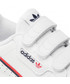 Półbuty dziecięce Adidas Buty  - Continental 80 Cf C EH3222 Ftwwht/Ftwwht/Scarle