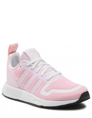 Półbuty dziecięce Buty  - Multix J GX4811 Clear Pink / Almost Pink / Cloud White - eobuwie.pl Adidas