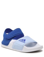 Sandały dziecięce Sandały  - adilette Sandal K H06444 Lucid Blue/Blue dawn/Bright Red - eobuwie.pl Adidas