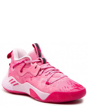 Sportowe buty dziecięce Buty  - Harden Stepback 3 J GW6576 Blipnk/Terema/Clpink - eobuwie.pl Adidas