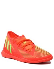 Sportowe buty dziecięce Buty  - Predator Edge.3 In J GV8510 Solred/Sgreen/Cblack - eobuwie.pl Adidas