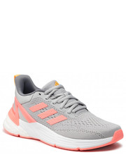 Sneakersy Buty  - Response Super 2.0 J GZ0594 Grey Two/Acid Red/Flash Orange - eobuwie.pl Adidas