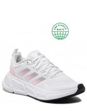 Sneakersy Buty  - Questar GZ0618 Cloud White / Matte Silver / Almost Pink - eobuwie.pl Adidas