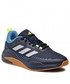 Buty sportowe Adidas Buty  - Trainer V GX0732 Navy Blue/Silver/Fluorescent Yellow