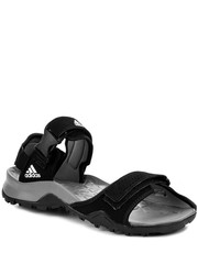 Sandały męskie Sandały  - Cyprex Ultra Sandal II B44191 CBlack/Visgre/Ftwwht - eobuwie.pl Adidas