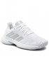 Tenisówki damskie Adidas Buty  - CourtJam Control W GY1334 Cloud White/Silver Metallic/Cloud White