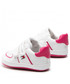 Półbuty dziecięce Tommy Hilfiger Sneakersy  - Velcro Shoe T0A4-32285-1433 White/Fuchsia X030