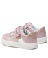 Półbuty dziecięce Tommy Hilfiger Sneakersy  - Low Cut Lace-Up/Velcro Sneaker T1A9-32298-1160 M Pink 302