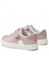 Półbuty dziecięce Tommy Hilfiger Sneakersy  - Low Cut Lace-Up /Velcro Sneaker T1A9-32298-1160 S Pink