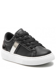 Półbuty dziecięce Sneakersy  - Low Cut Lace-Up Sneaker T3A9-32310-1451 Black 999 - eobuwie.pl Tommy Hilfiger