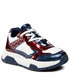 Półbuty dziecięce Tommy Hilfiger Sneakersy  - Low Cut Lace-Up Sneaker T3A9-32359-1447 S Blue/Bordeaux/White Y982