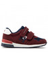 Półbuty dziecięce Tommy Hilfiger Sneakersy  - Low Cut Velcro Sneaker T1B9-32490-1450 M Bordeaux/Blue A240