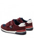 Półbuty dziecięce Tommy Hilfiger Sneakersy  - Low Cut Velcro Sneaker T1B9-32490-1450 S Bordeaux/Blue A240