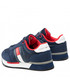 Półbuty dziecięce Tommy Hilfiger Sneakersy  - Low Cut Lace-Up Sneaker T3B4-30482-0732 M Blue 800
