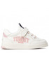 Półbuty dziecięce Tommy Hilfiger Sneakersy  - Low Cut Lace-Up T1A4-32140-1384 S White/Pink X134